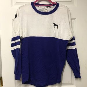 Victoria Secret Crew neck High low Sweatshirt